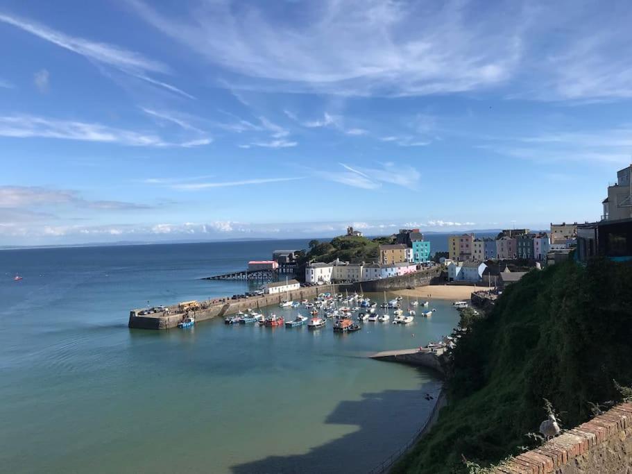 Great Offer 2 Bed Tenby Flat Free Parking Kültér fotó